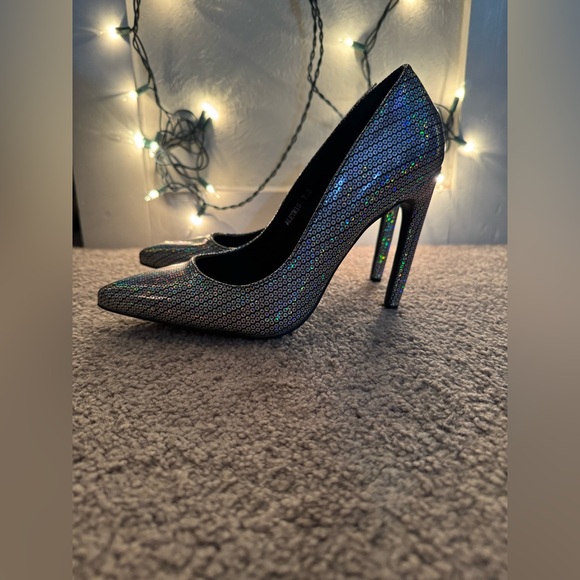 Azelea Wang "Disco Ball" Pumps - Picture 7 of 8